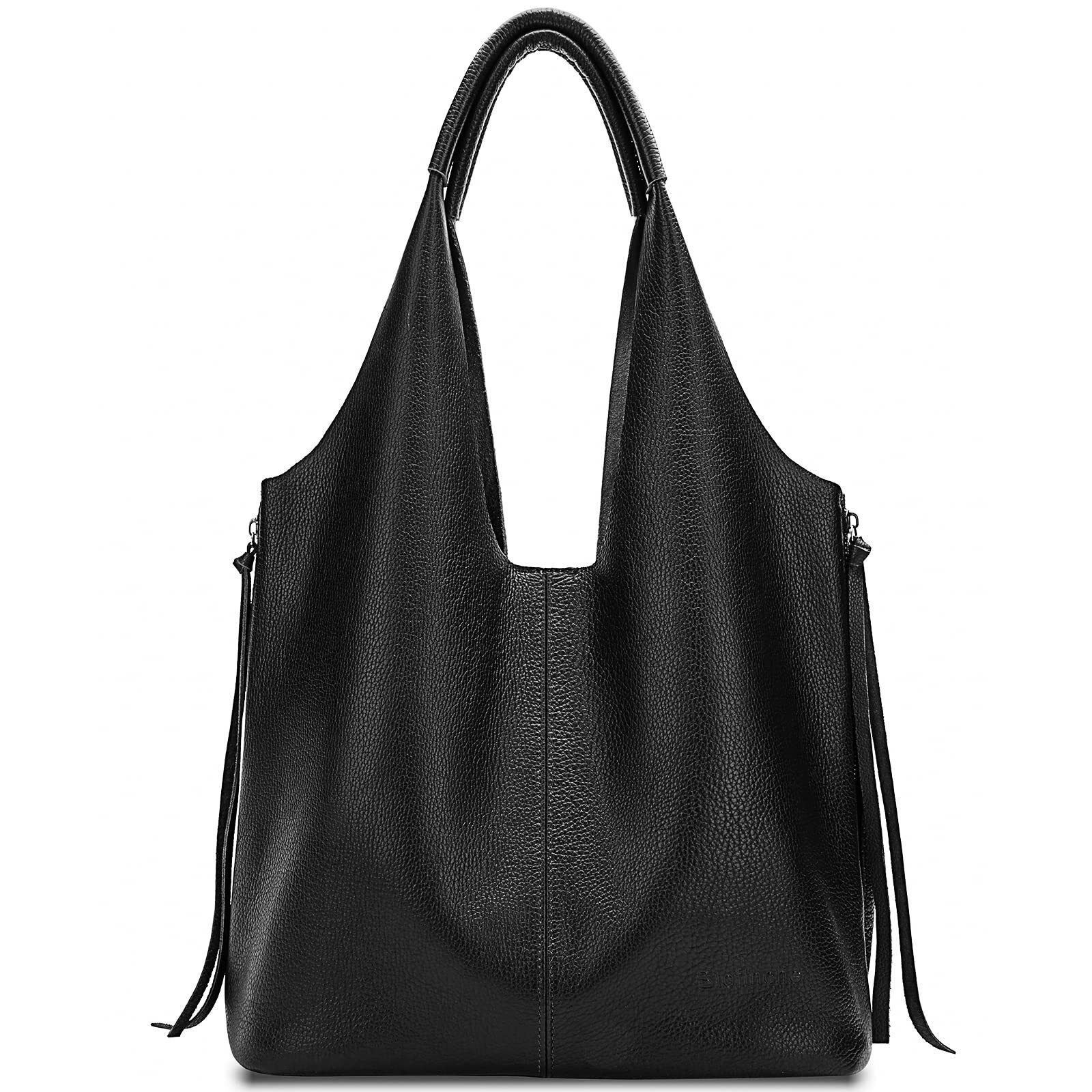8425 Leather Purses Large Hobo Satchel Handbag Real Tote Shoulder Bag Soft
